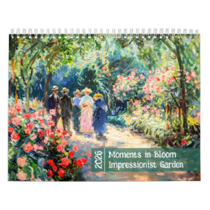 Momente in Blüte – 2027 Impressionistischer Garten Kalender