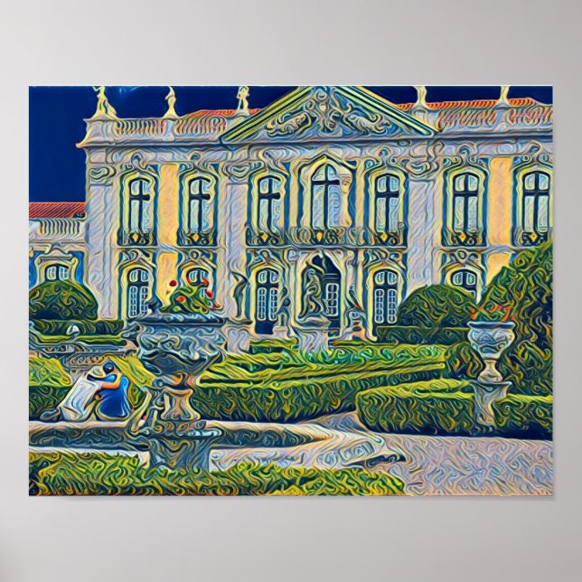 Momente in der Liebe - Lissabon Portugal Poster (Vorne)