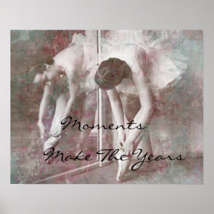 Momente machen die Jahre Poster