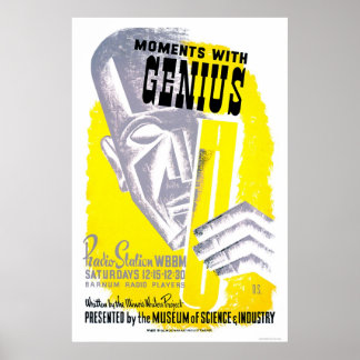 Momente mit Genie 1941 WPA Poster