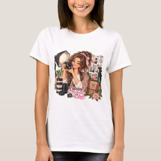 Momente mit Liebe einfangen T-Shirt für Fotografen