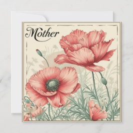 Momente mit Mutter: nachdenkliche Grüße Feiertagskarte