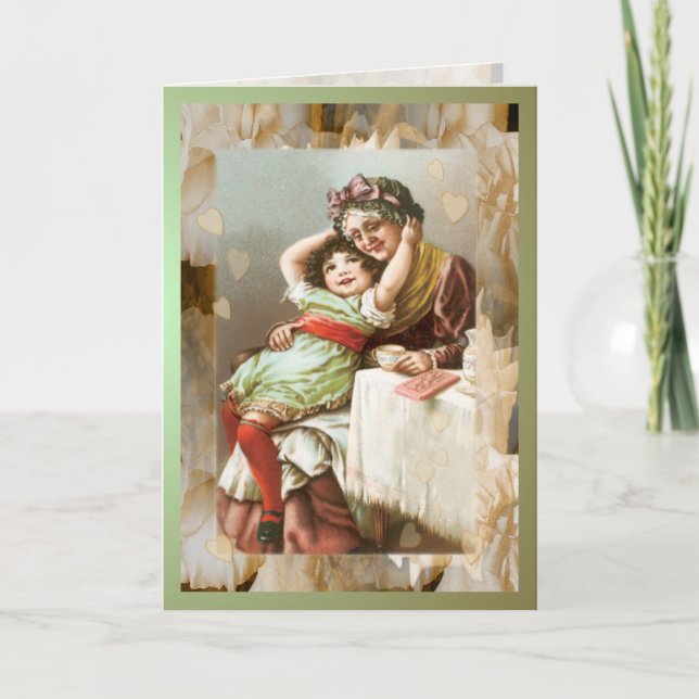 Momente mit Oma ~ Karte (Vorderseite)