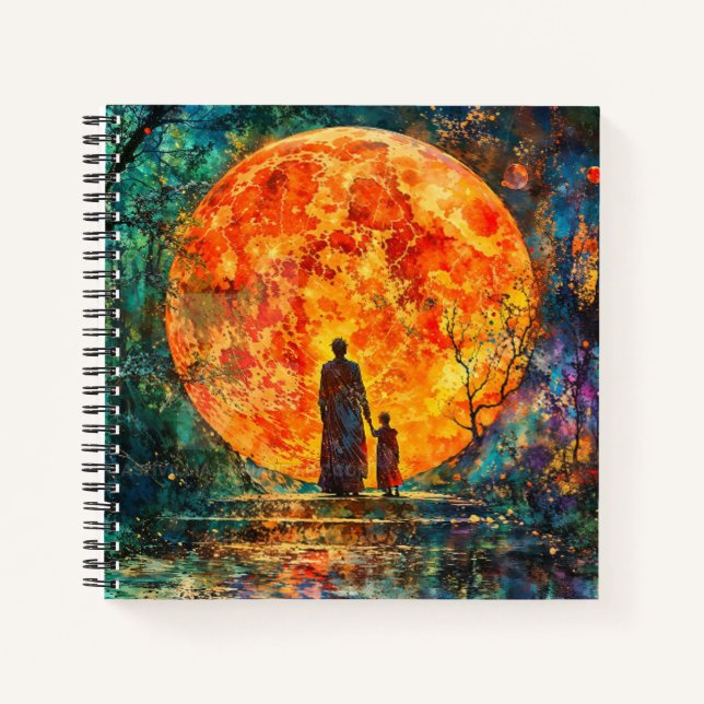 Momente zur Erinnerung Notizbuch (Vorderseite)