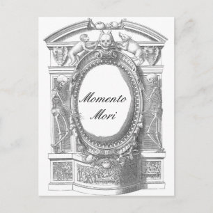 Momento Mori Postcard Postkarte
