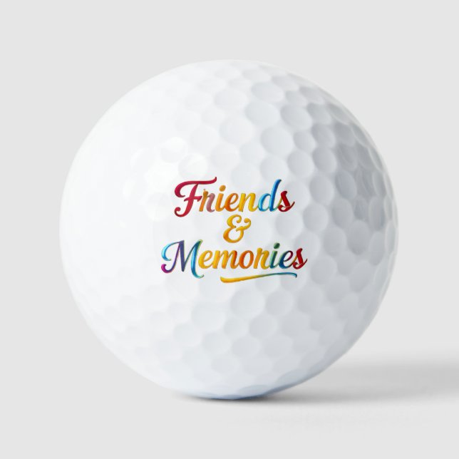 "Moments Of Togetherness" Golfball (Vorderseite)
