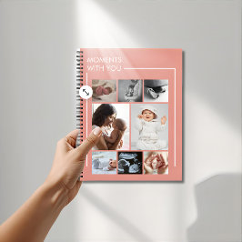 "Moments With You” notebook for mom Notizbuch