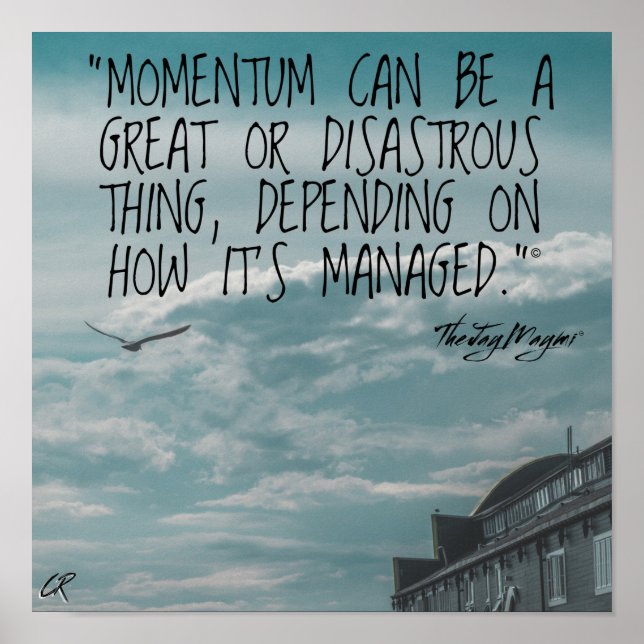 "Momentum" Poster (Vorne)