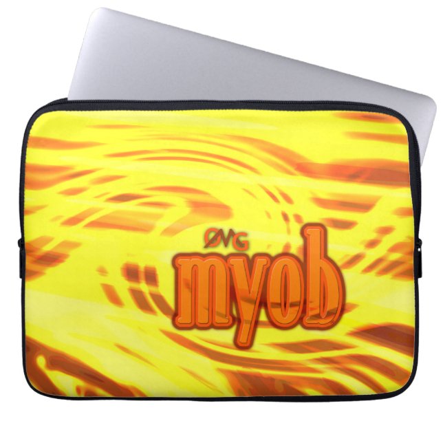 MOMG! LAPTOPSCHUTZHÜLLE (Vorderseite)