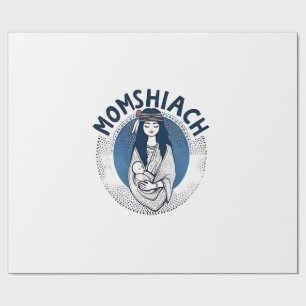 Momhiach Juden Hanukkah 2025 Mama Juden Geschenkpapier