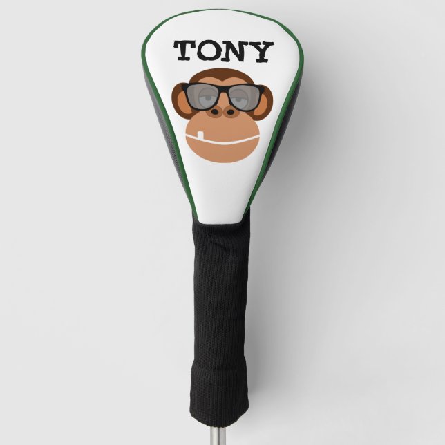 MOMKEY FUNNY CUSTOM IHM Golf Head Cover Headcover (Vorderseite)