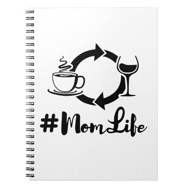 #MomLife-Notebook Notizblock (Vorderseite)