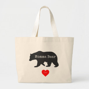 Momma Bärn-Tasche Jumbo Stoffbeutel