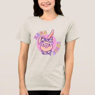 Momma Bunny Osterhase Kopf Tri-Blend Shirt