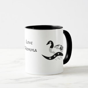 Momma Goose Schwimmen Tasse