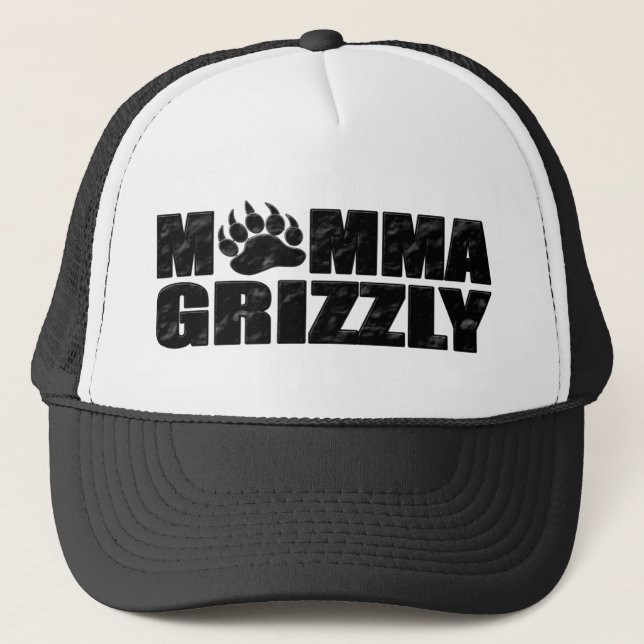 Momma Graubär Truckerkappe (Vorderseite)