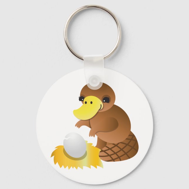 MOMMA platypus Schlüsselanhänger (Vorderseite)