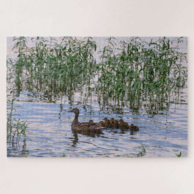 Momma und Babies - Puzzle (Horizontal)