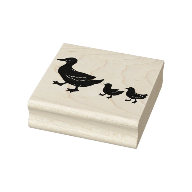 Momma und Baby Ducks Gummistempel (Stempel)