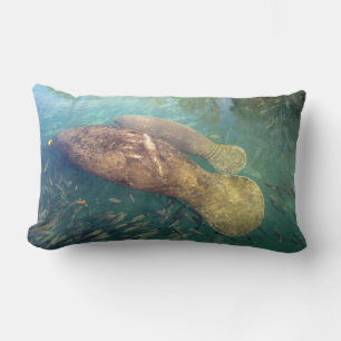 Momma und Baby Manatee Pillow Lendenkissen