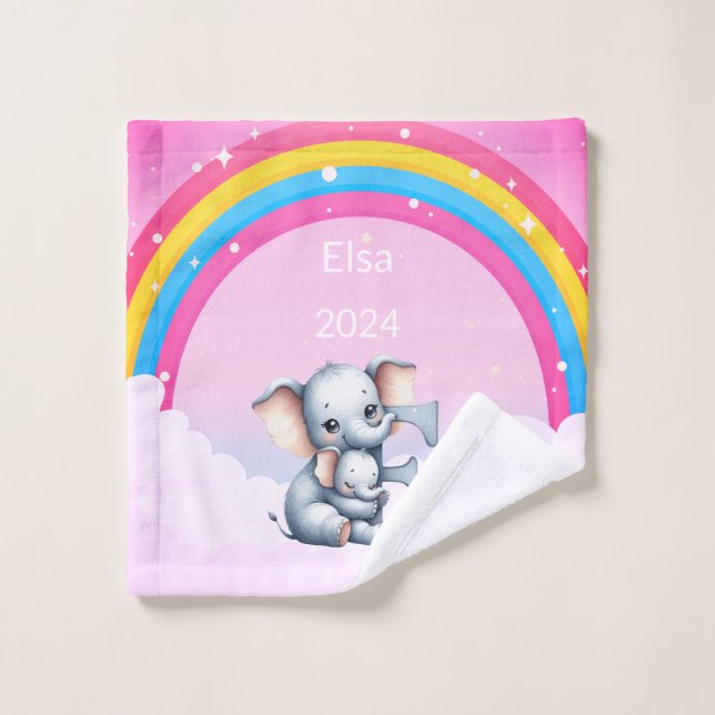 Momma und ich waschlappen (Waschlappen)