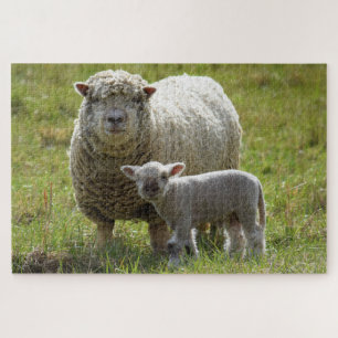 Mommas Baby Lamb - 20x30 Puzzle