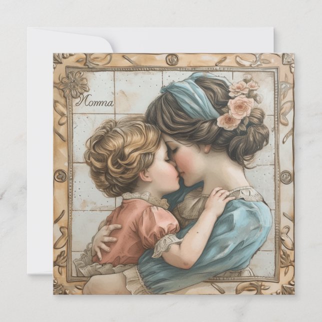 Mommas fröhliche Momente: Sweet Cards Feiertagskarte (Vorderseite)