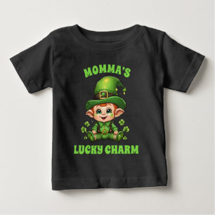 Mommas glückliches Baby-Baby Baby T-shirt