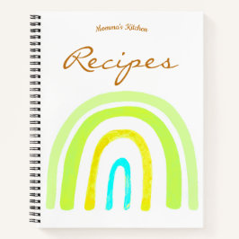 Momma's Kitchen Boho Recipes Notebook Notizbuch