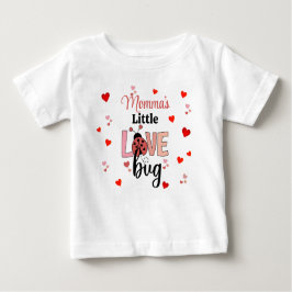 Mommas kleiner Liebe-Bug Baby T-shirt
