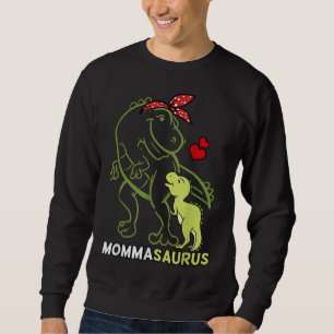 Mommasaurus Momma Dinosaur Baby Mommy Mother's Day Sweatshirt