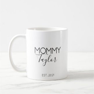 Mommername Schwangerschaft Ankündigung Geschenk Ka Kaffeetasse