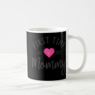 Mommy 2022 Niedlich Heart New Mother Future Kaffeetasse