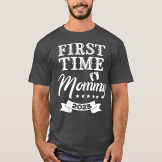 Mommy 2023 Junge Mutter Schwangerschaft und Ann T-Shirt