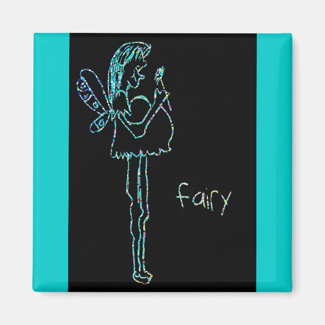 Mommy 2 B Fairy von Abby-Magnet Magnet (Vorne)