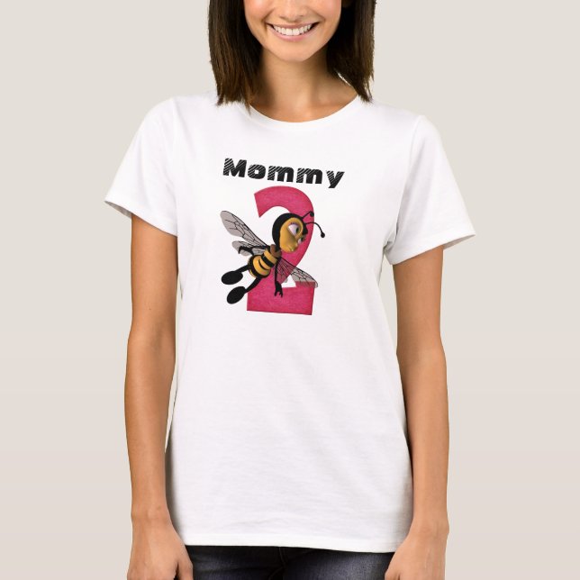^^Mommy 2BEE Women's Maternity T - Shirt (Vorderseite)