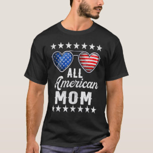 Mommy Amerikanische Unabhängigkeitstag Womens All  T-Shirt