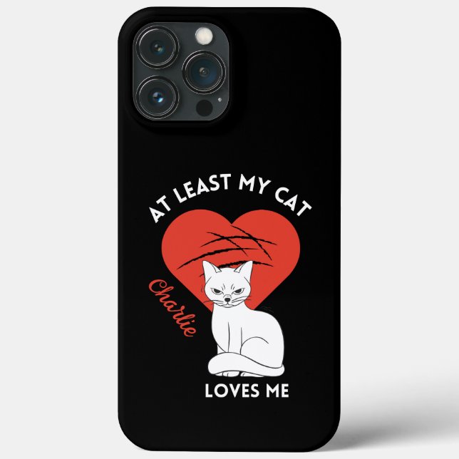 Mommy and Daddy Cat Liebe Custom Phone Case (Rückseite)
