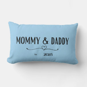 Mommy and Daddy - Personalisiertes Kissen