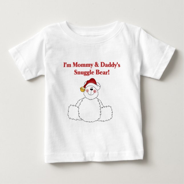 Mommy and Daddy's Snuggle Bären Tshirts und Gesche (Vorderseite)