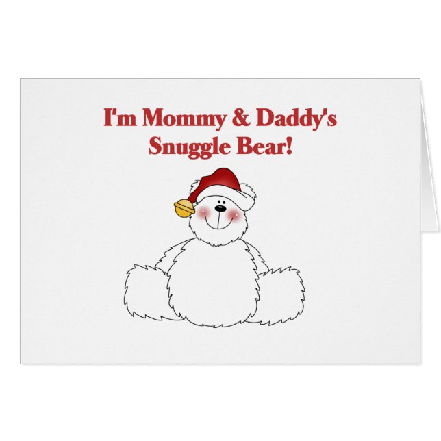 Mommy and Daddy's Snuggle Bären Tshirts und Gesche (Vorderseite (Horizontal))