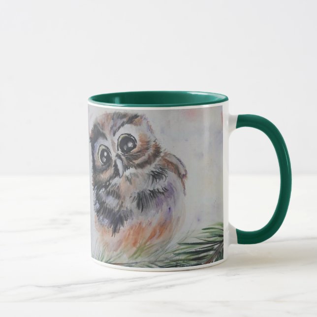 Mommy... - Aquarellmalerei - Tasse (Rechts)