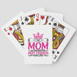 Mommy Art Mama und Tochter Spielkarten