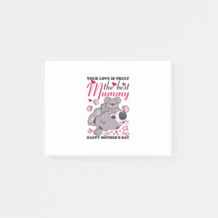 Mommy Art The Best Mommy Post-it Klebezettel