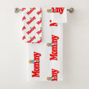Mommy Badhandtuch Set