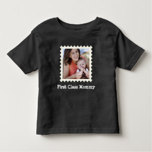 Mommy Best Mama benutzerdefiniertes Quadrat-Foto d Kleinkind T-shirt