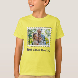 Mommy Best-Mama-Foto der ersten Klasse T-Shirt