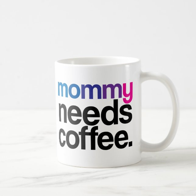 Mommy braucht Kaffee Tasse (Rechts)