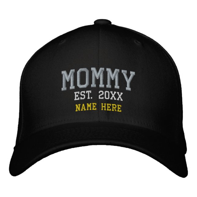 Mommy Custom Gift bestickte Baseballkappe (Vorderseite)
