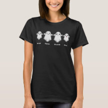 Mommy Daddy und Two Kids 4 Person Ghost Family